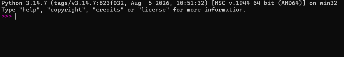 Python Shell
